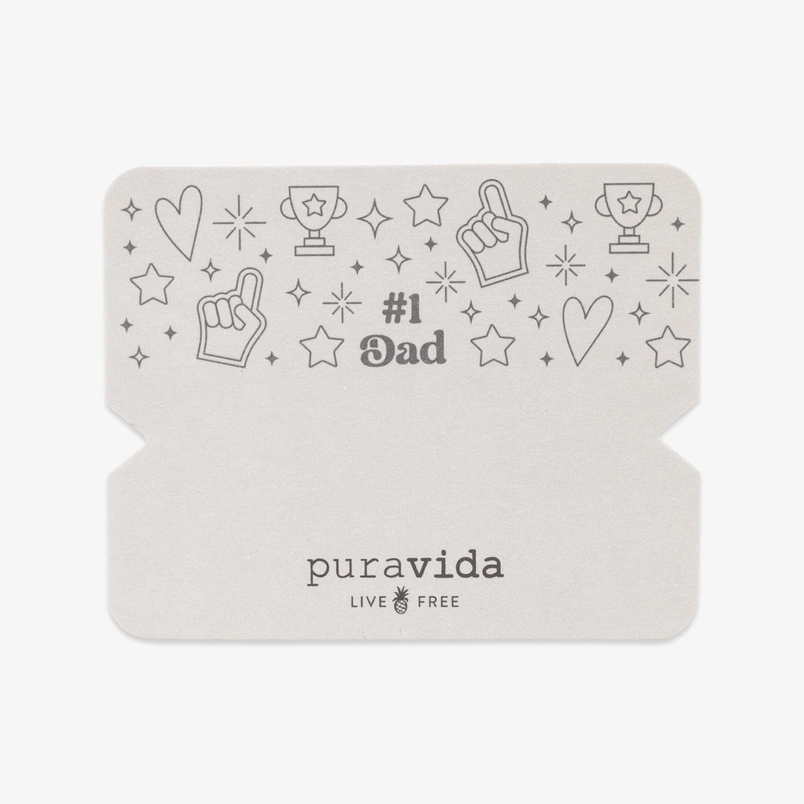 #1 Dad Bracelet Card - Image 2