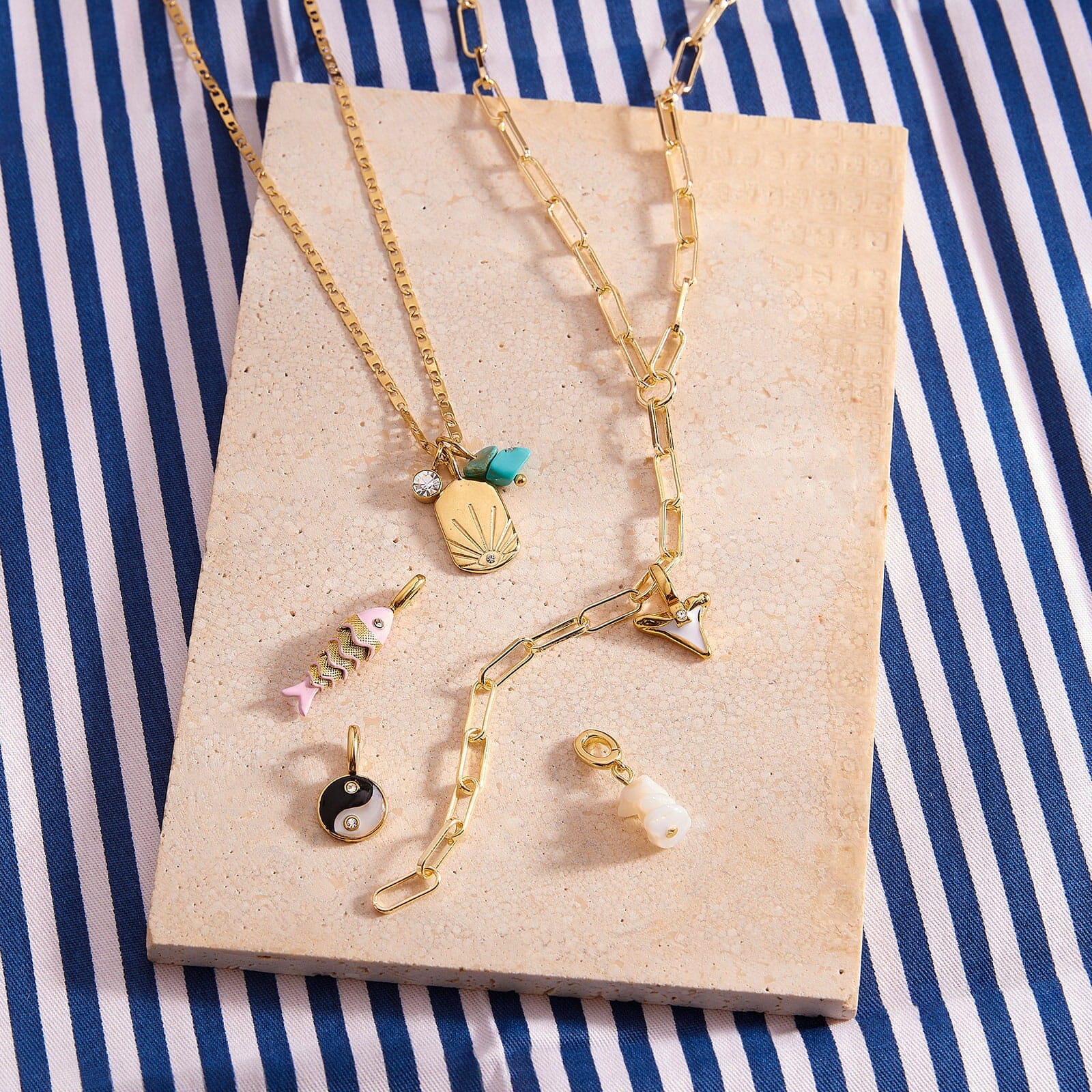Allegra Charm Necklace - Image 6