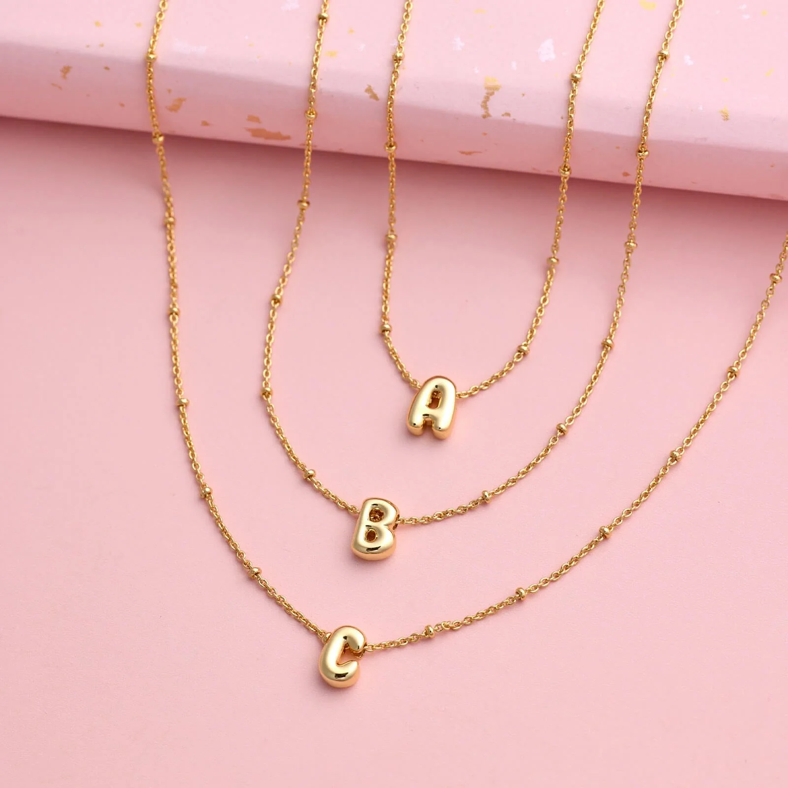 Alphabet Satellite Chain Choker - Image 4