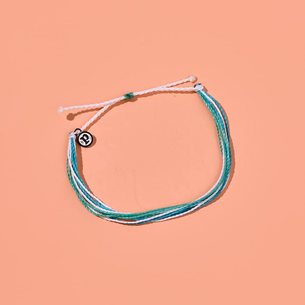 Beachside Blue String Anklet - Image 4
