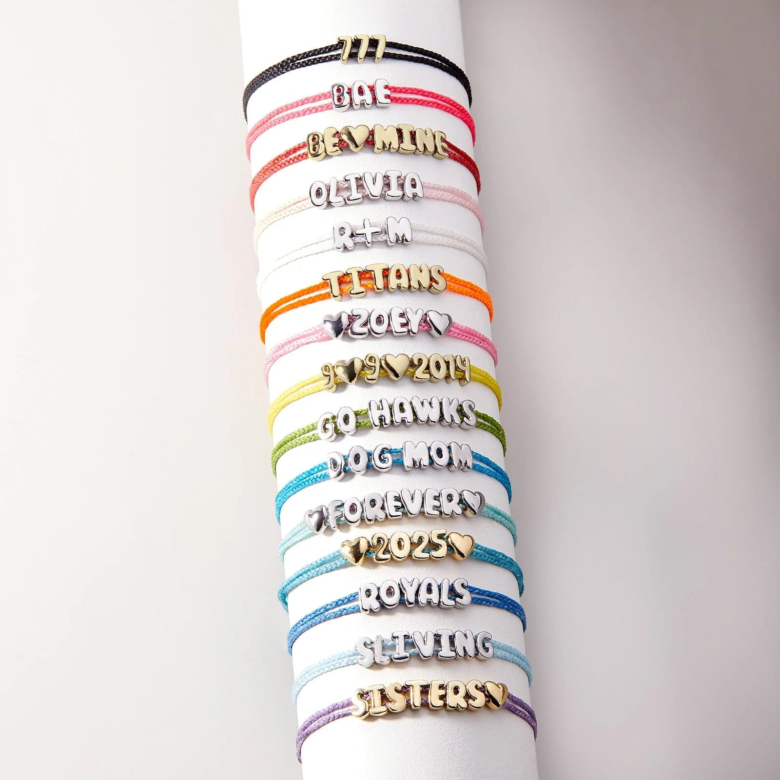 Bubble Letter Bracelet - Image 3
