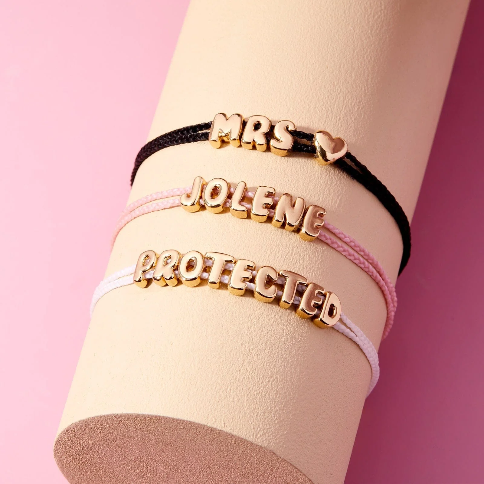 Bubble Letter Bracelet - Image 5