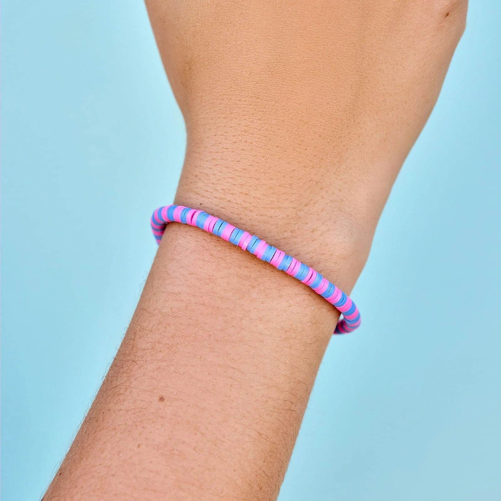 Bubblegum Seascape Stretch Bracelet - Image 2