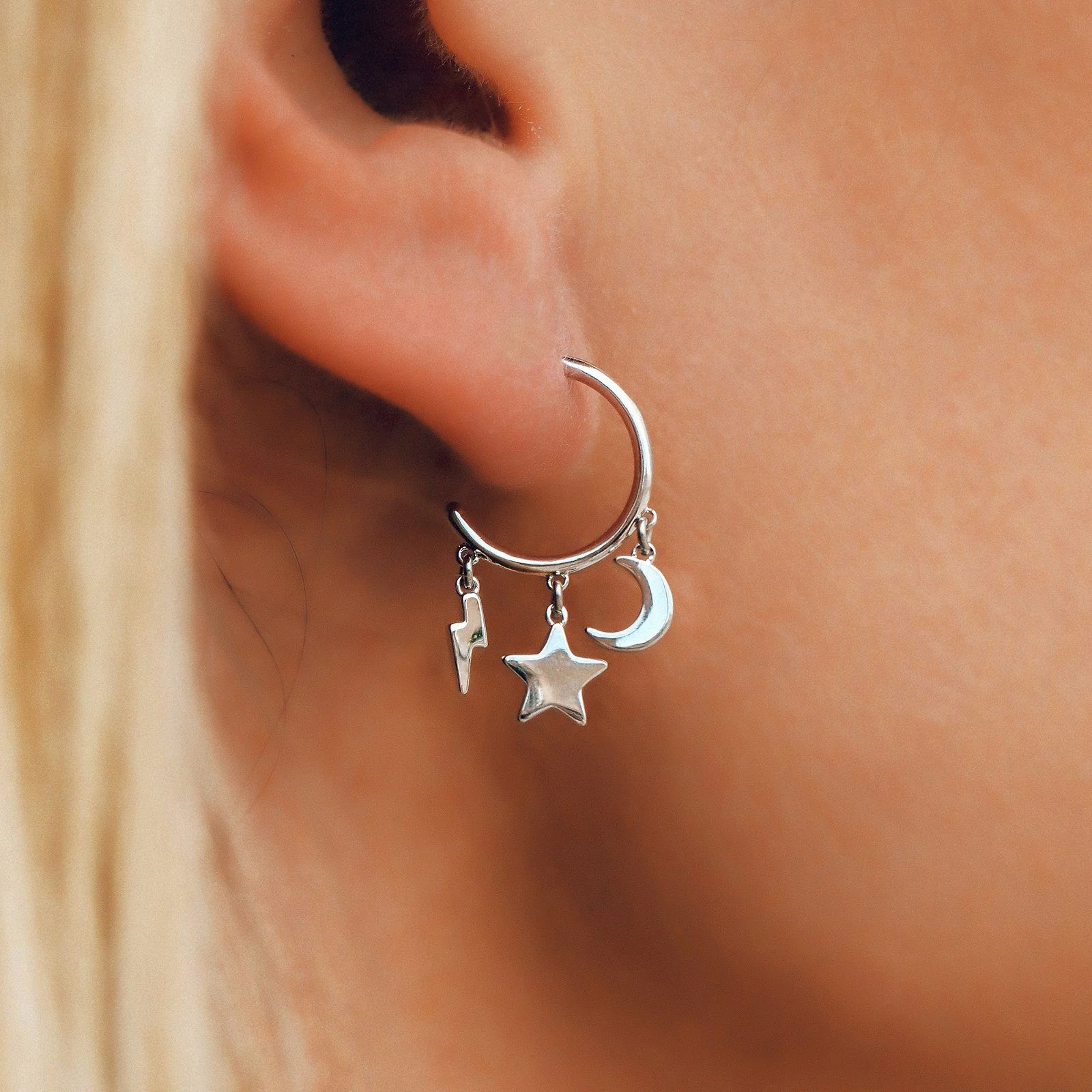 Celestial Charms Huggies - Image 3