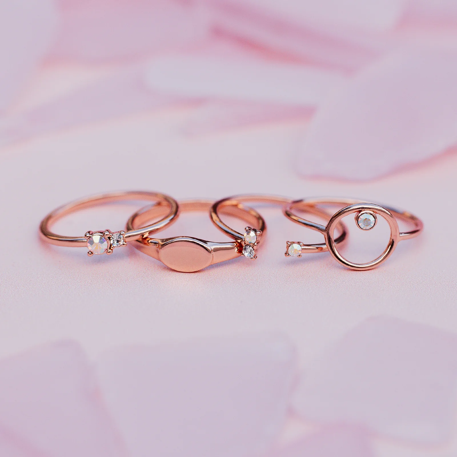 Crystal Sky Ring Stack - Image 3