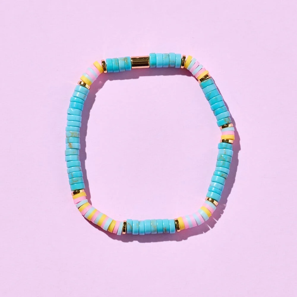 Desert Turquoise Stretch Bracelet - Image 4