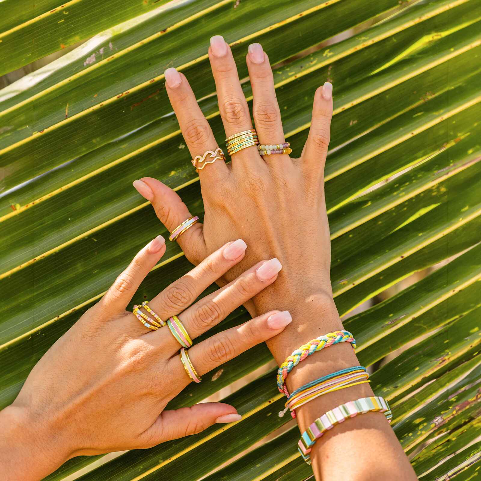 Sunset Striped Dome Ring - Image 6