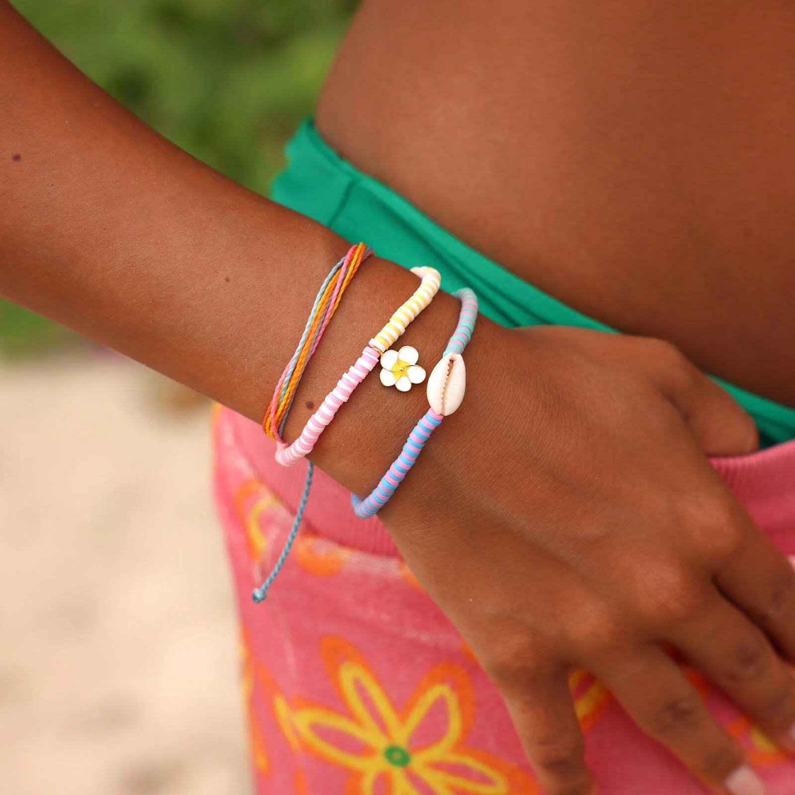 Frangipani Stretch Bracelet - Image 7