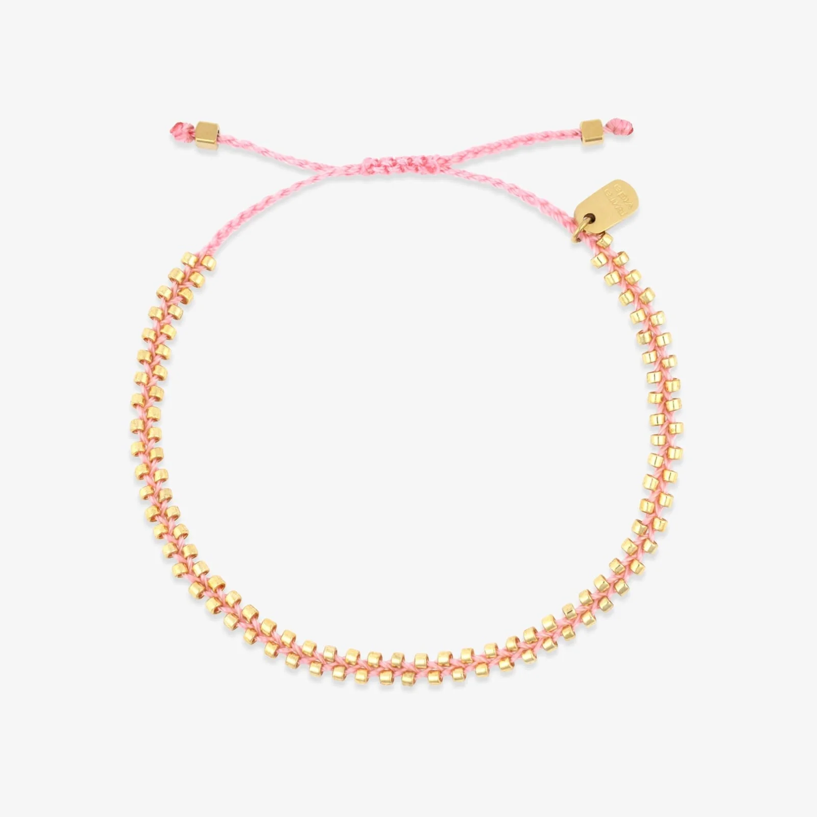 Goldie Woven Seed Bead Bracelet - Image 3