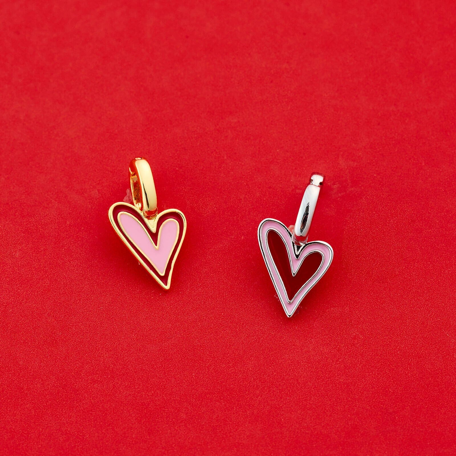 Harper Abstract Heart Charm - Image 4