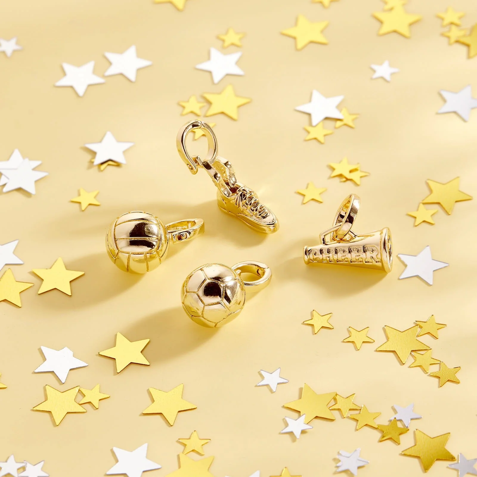 Harper Statement Cheer Megaphone Charm - Image 2