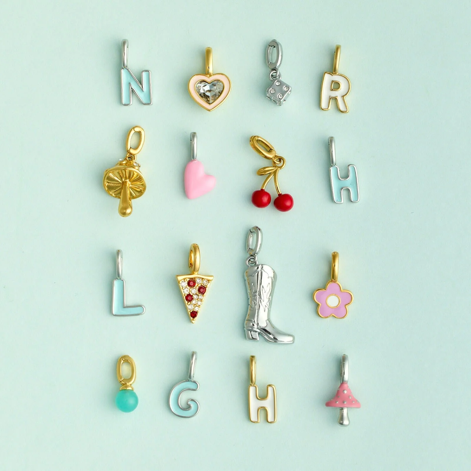 Harper Enamel Puffy Heart Charm - Image 7