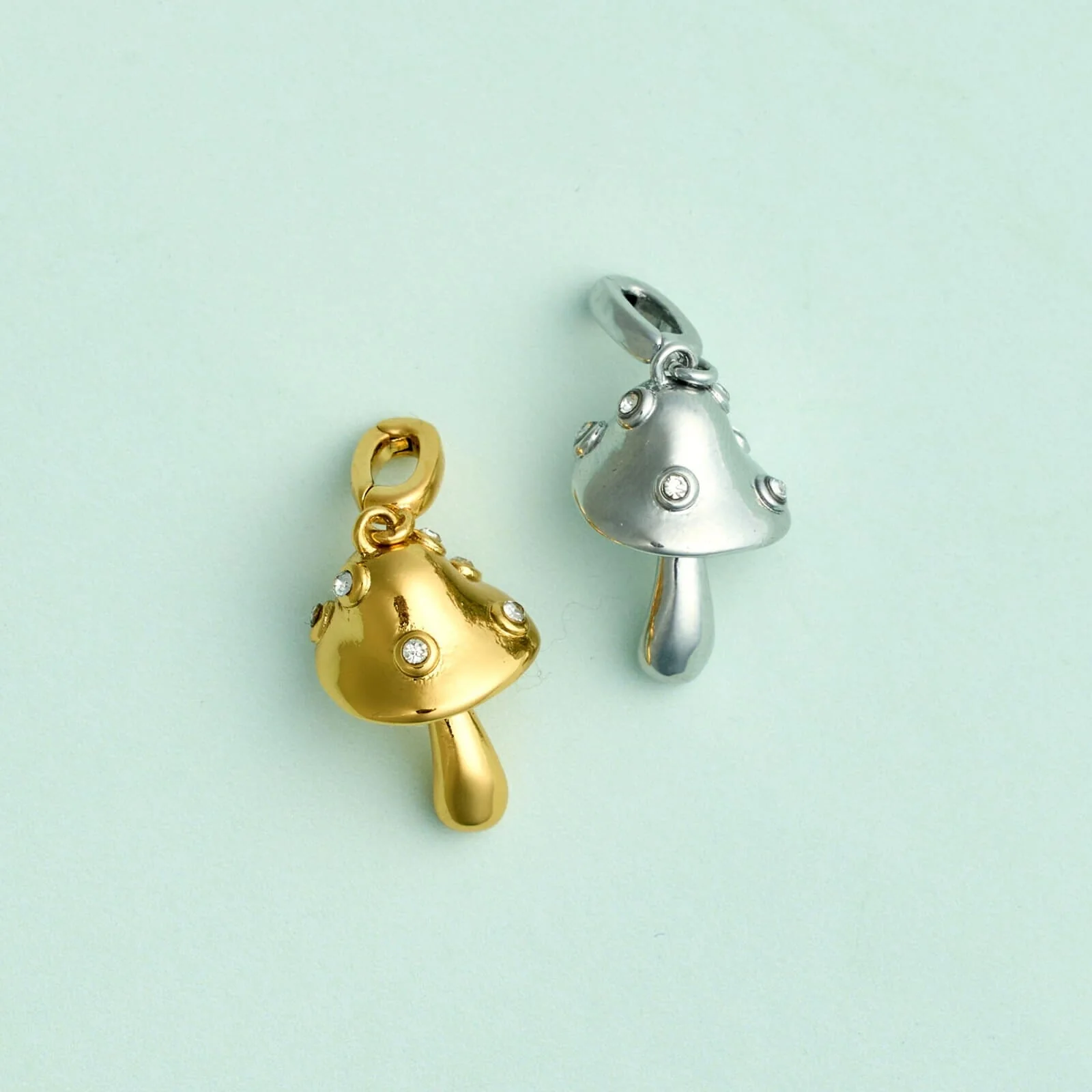 Harper Jeweled Mushroom Charm - Image 3