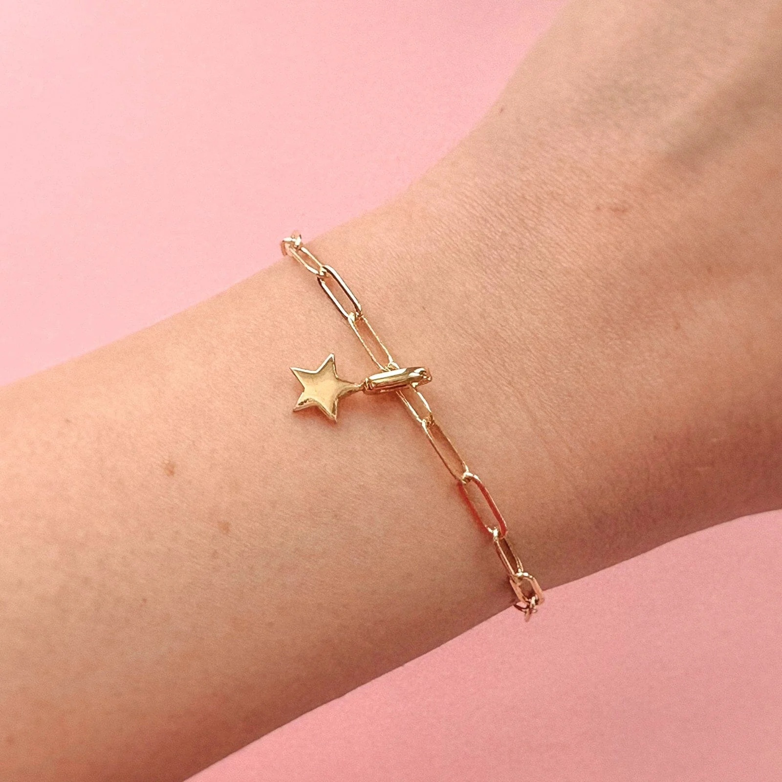 Harper Paperclip Chain Bracelet - Image 6