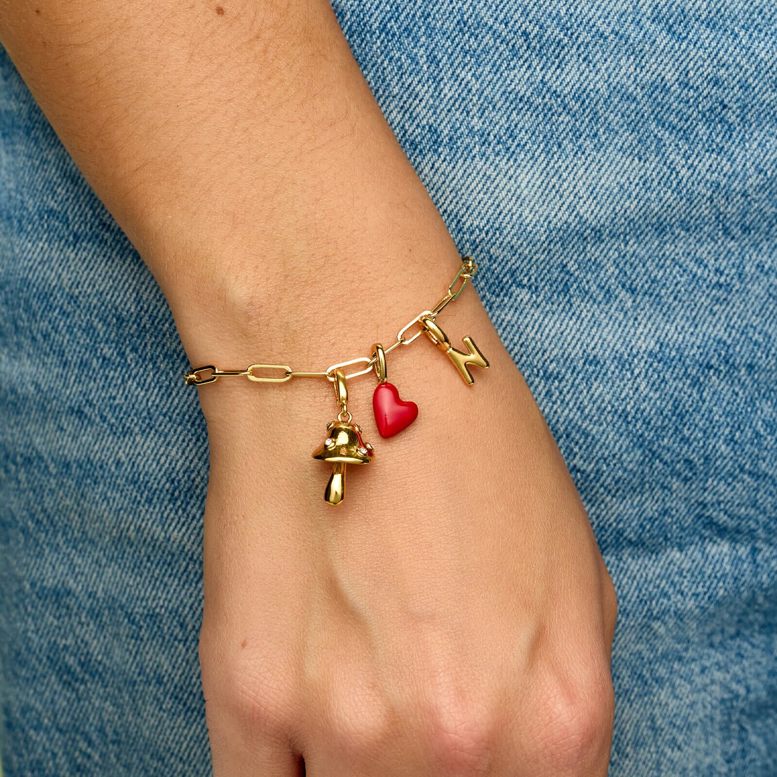 Harper Simple Alphabet Charm - Image 3
