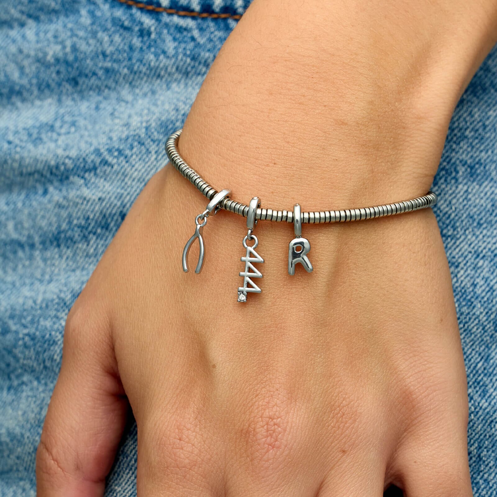 Harper Simple Alphabet Charm - Image 7