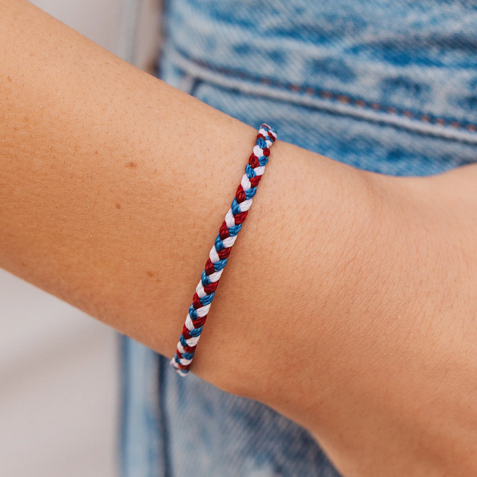 Homes For Our Troops Braided Bracelet - Image 2