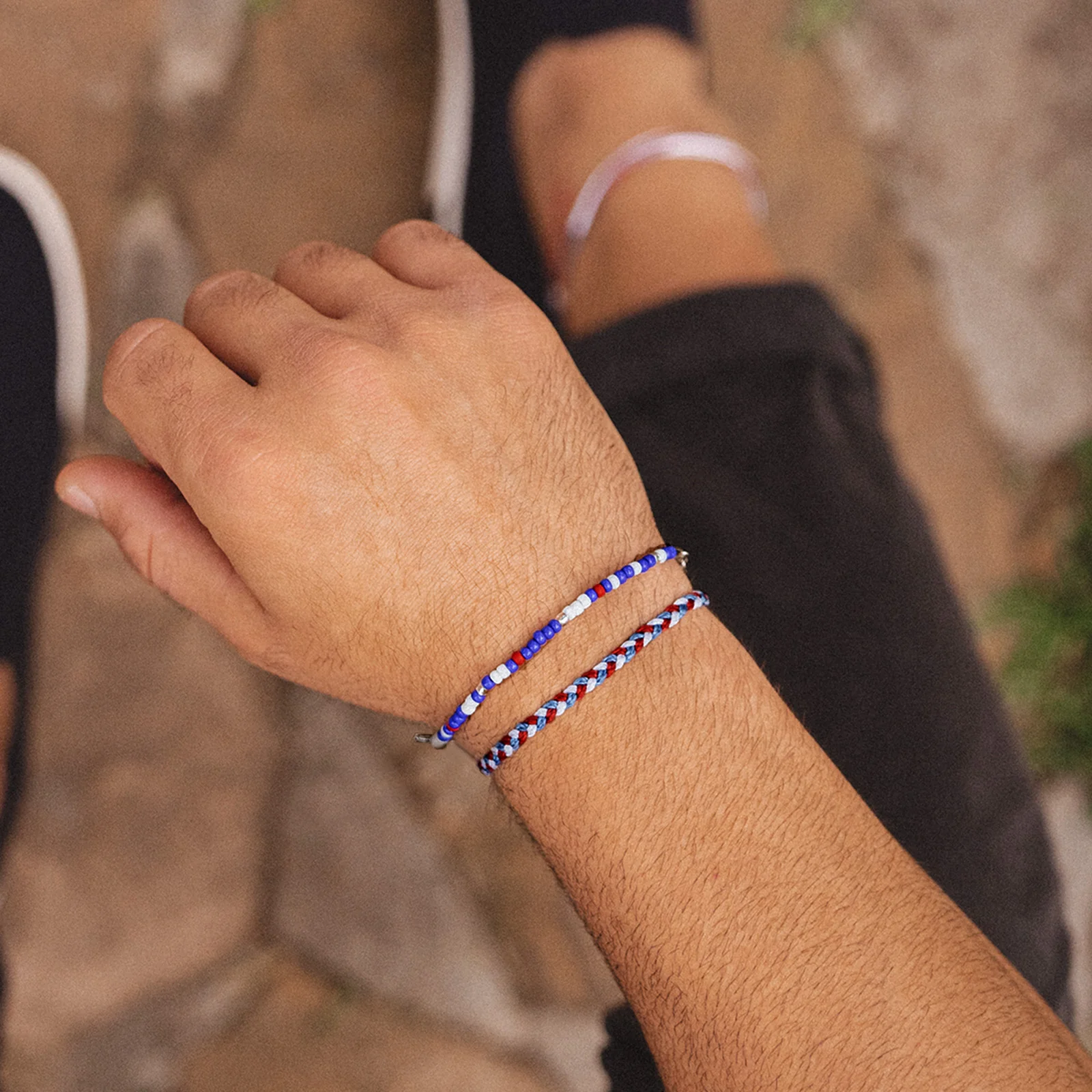 Homes For Our Troops Braided Bracelet - Image 3