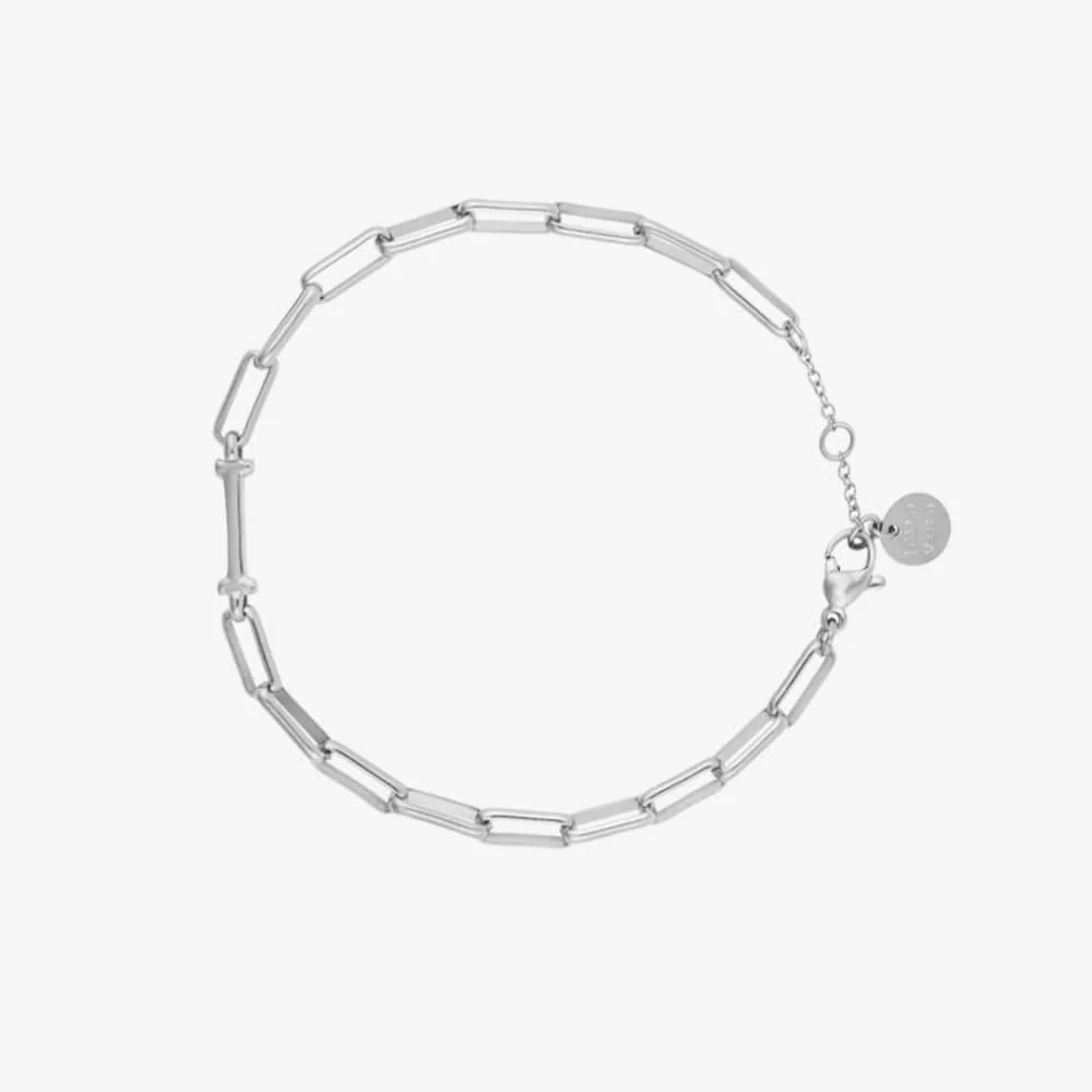 Initial Paperclip Chain Bracelet - Image 25