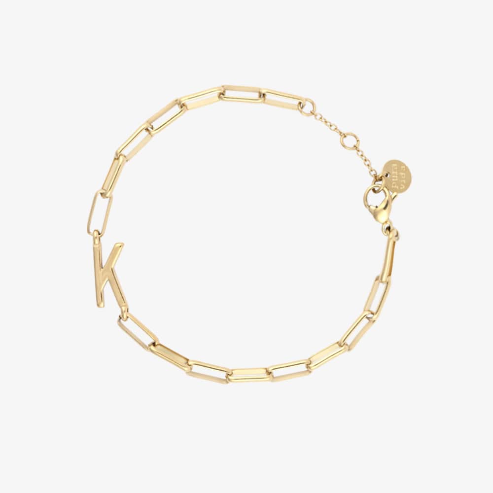 Initial Paperclip Chain Bracelet - Image 28