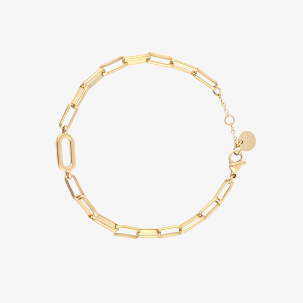 Initial Paperclip Chain Bracelet - Image 32