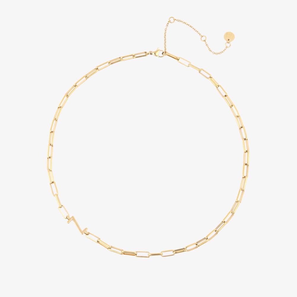 Initial Paperclip Chain Choker - Image 44