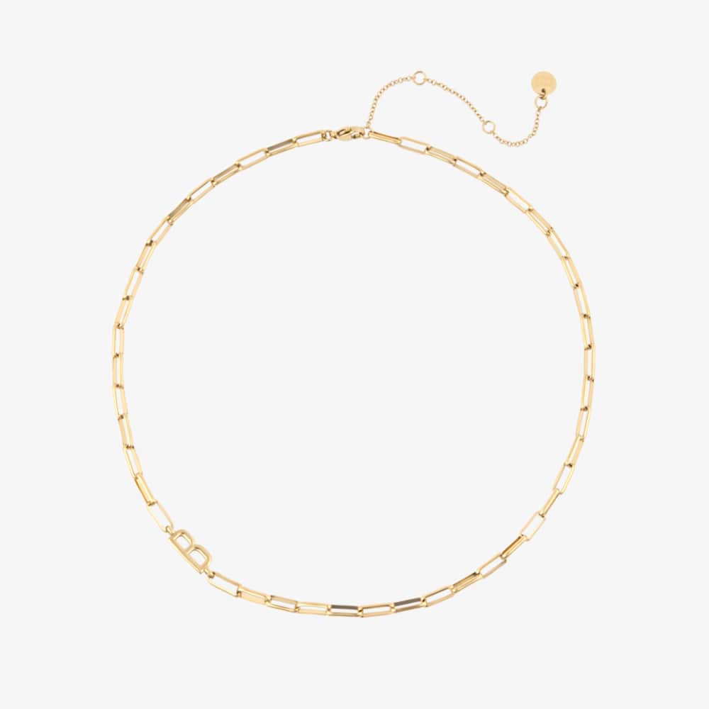Initial Paperclip Chain Choker - Image 46