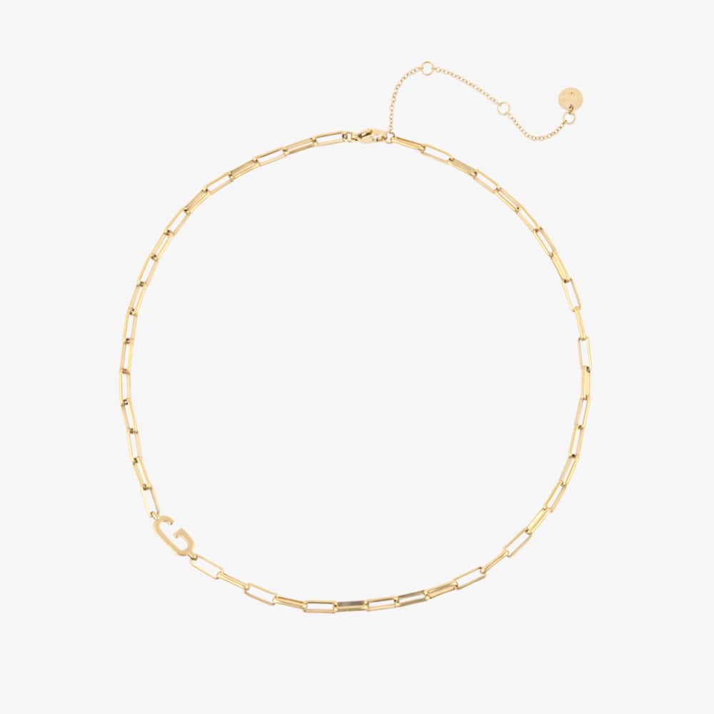 Initial Paperclip Chain Choker - Image 52