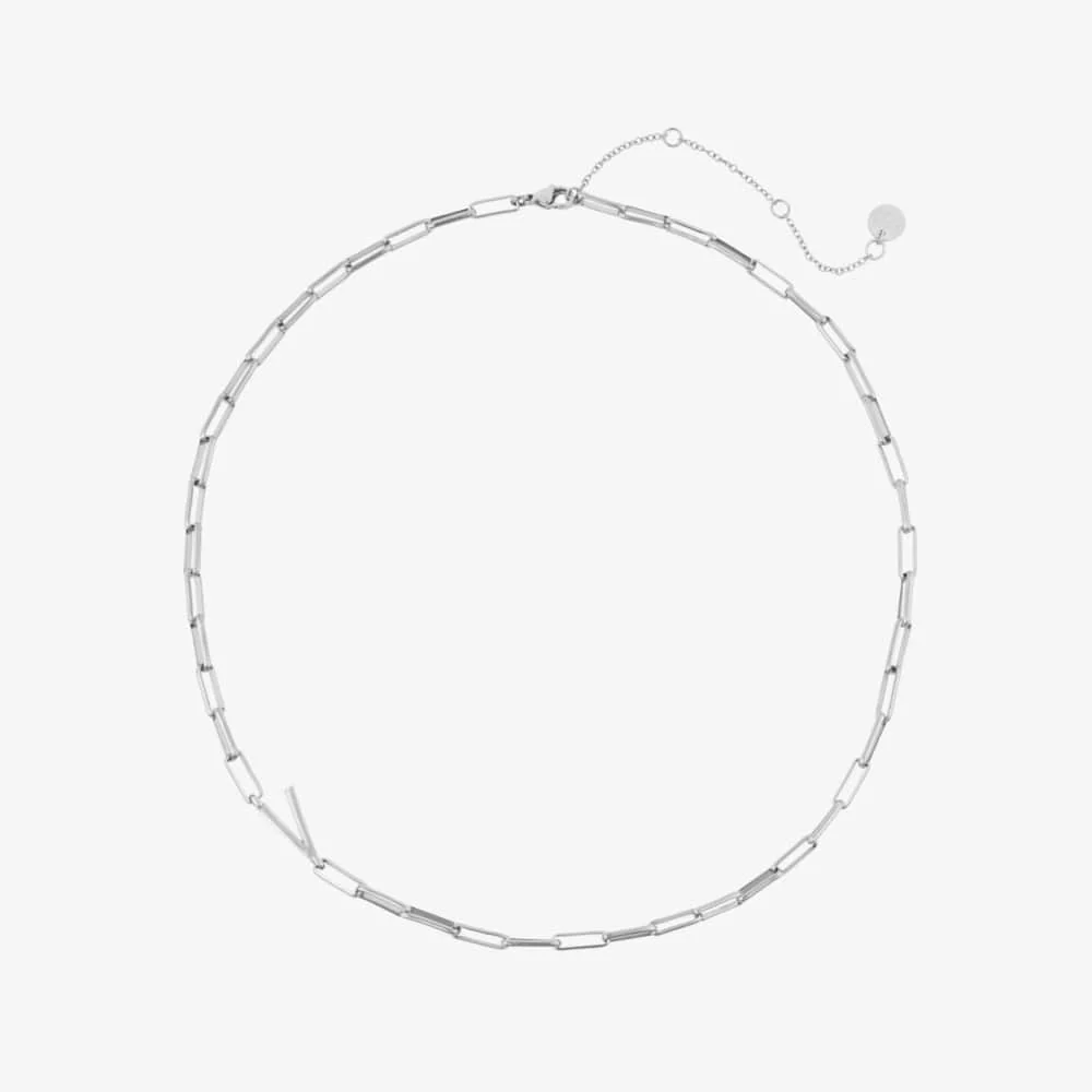 Initial Paperclip Chain Choker - Image 9