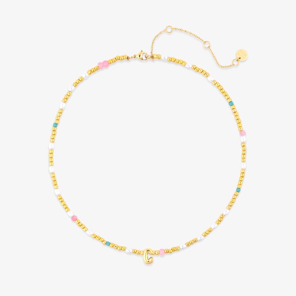 Initial Pearl & Seed Bead Choker - Image 21