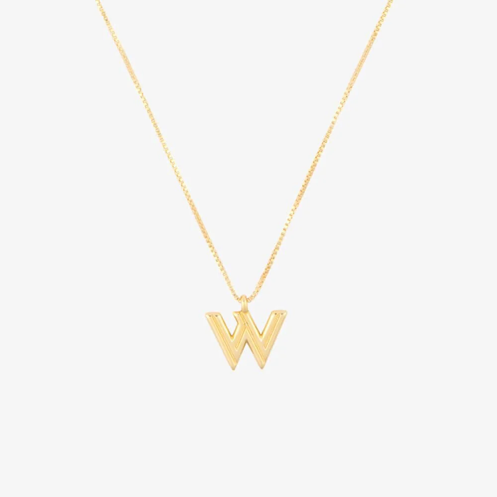 Initial Pendant Necklace - Image 17