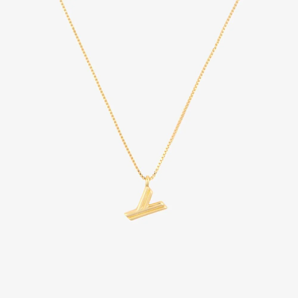 Initial Pendant Necklace - Image 19