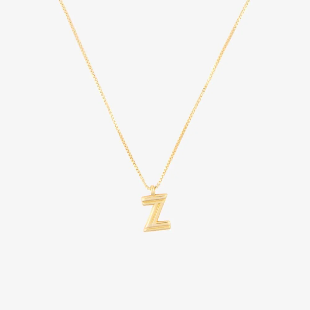 Initial Pendant Necklace - Image 20