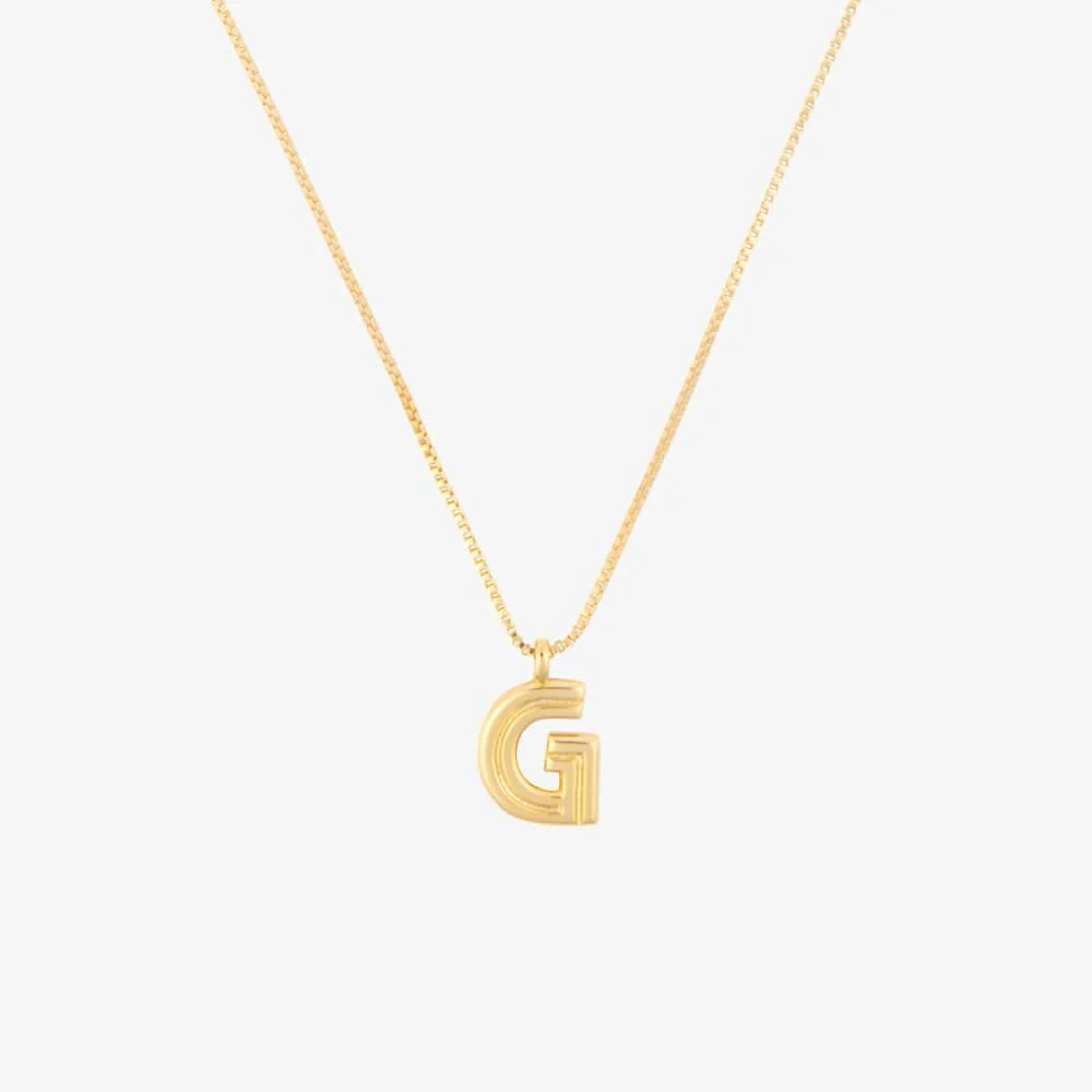 Initial Pendant Necklace - Image 22