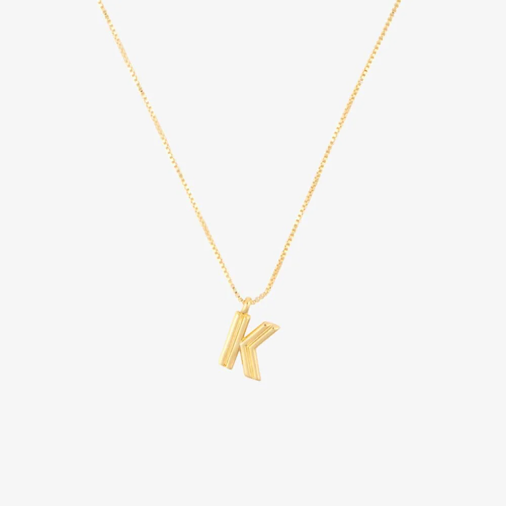 Initial Pendant Necklace - Image 26