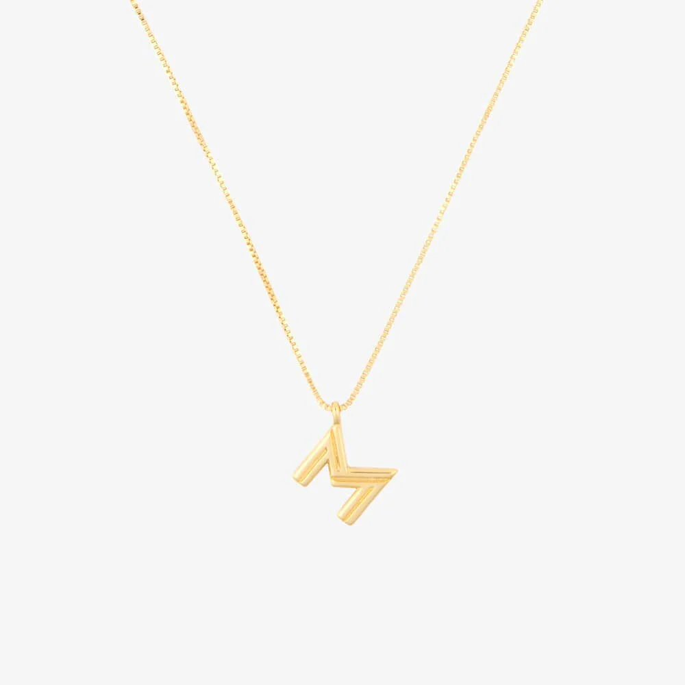 Initial Pendant Necklace - Image 28