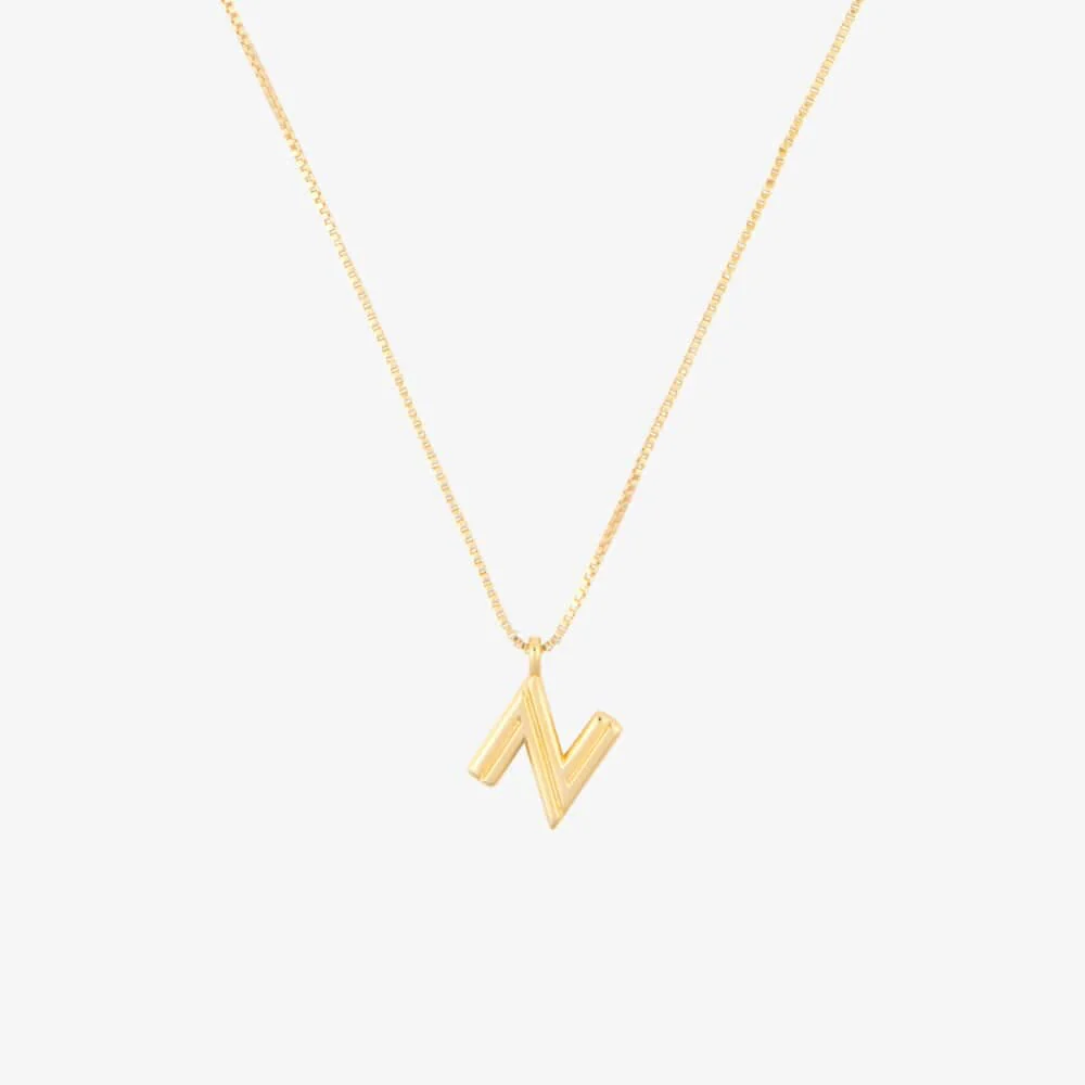 Initial Pendant Necklace - Image 29