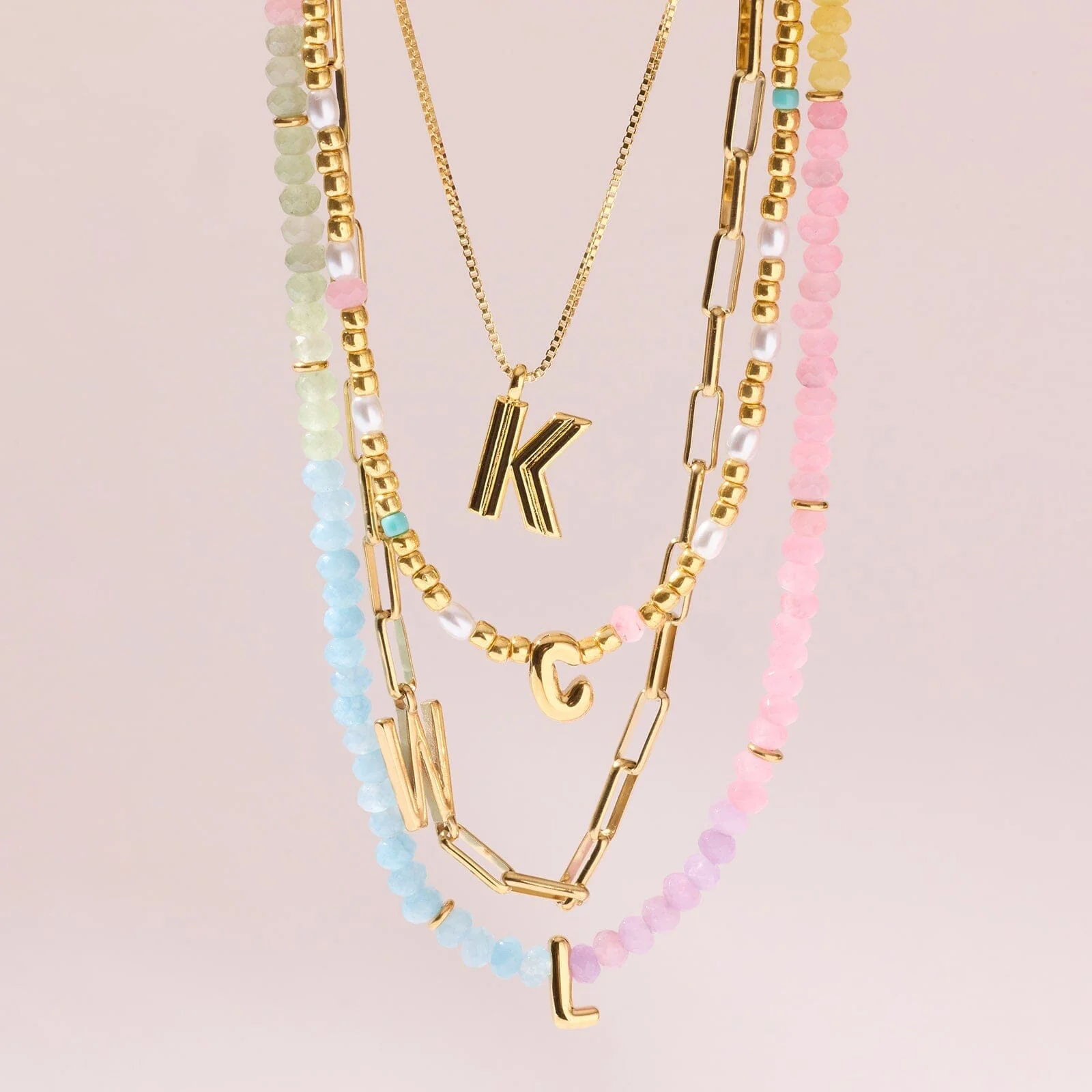 Initial Pendant Necklace - Image 9