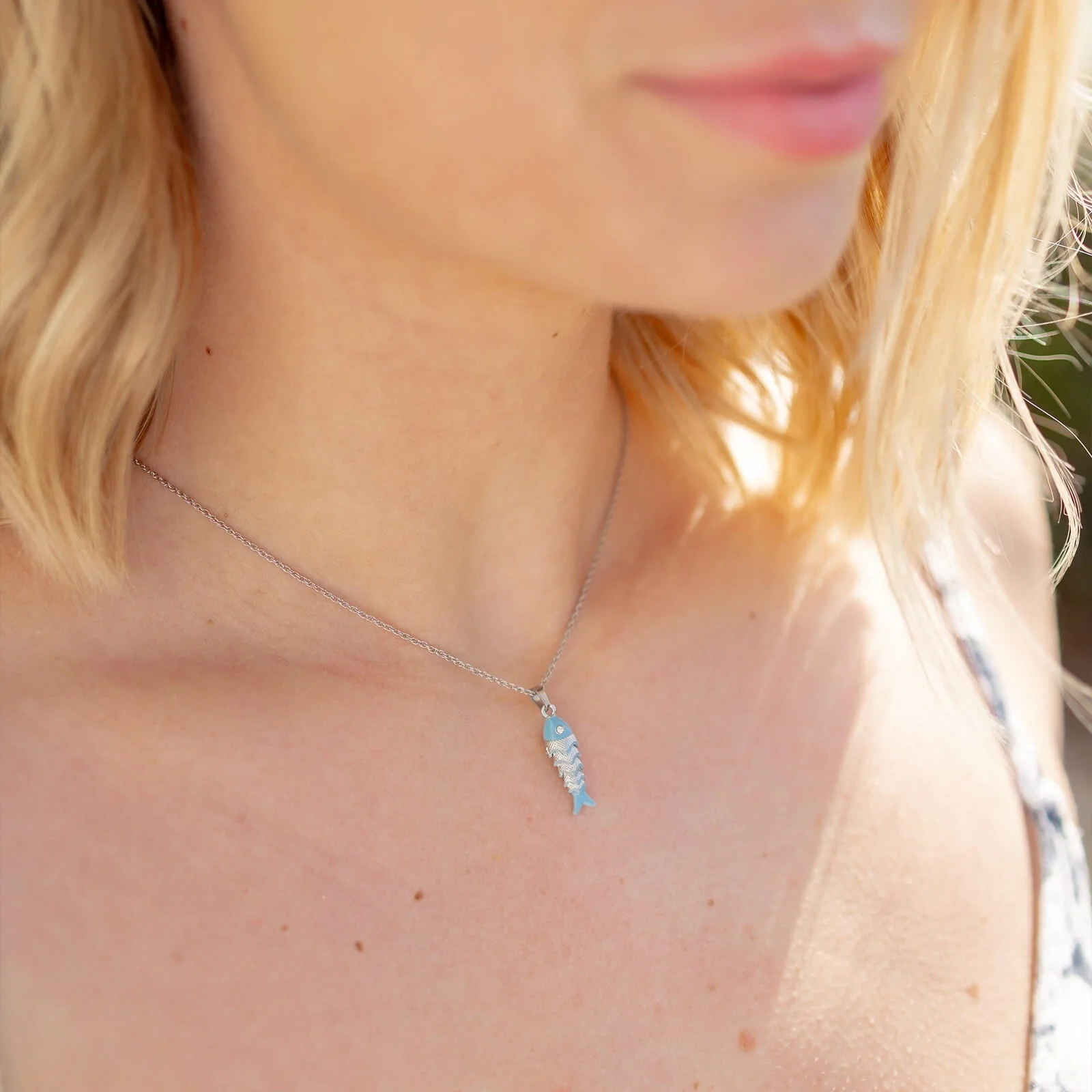 Koi Fish Pendant Necklace - Image 4
