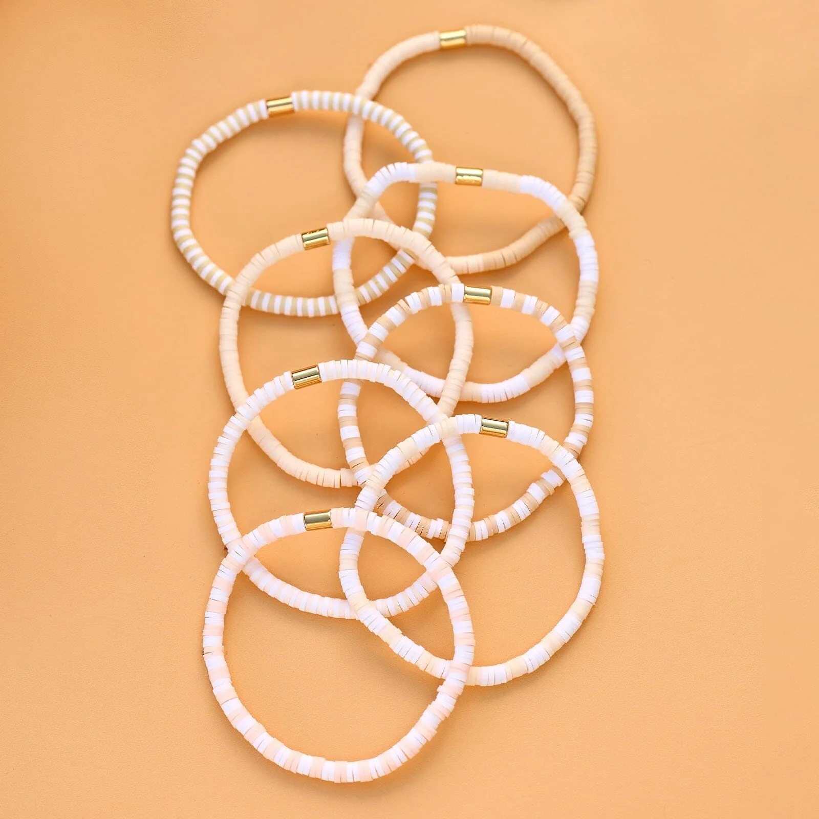 Leche Stretch Bracelet Set of 8 - Image 4