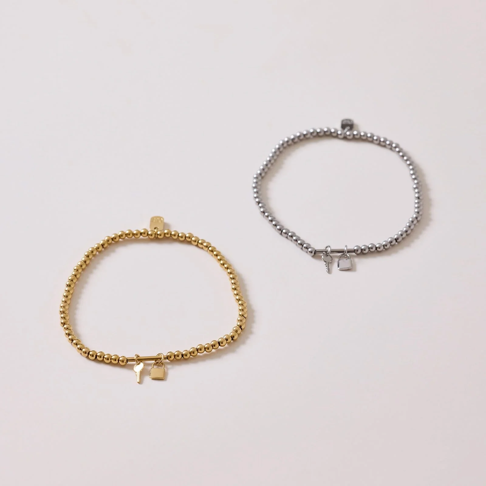 Lock and Key Stretch Bracelet - Image 9