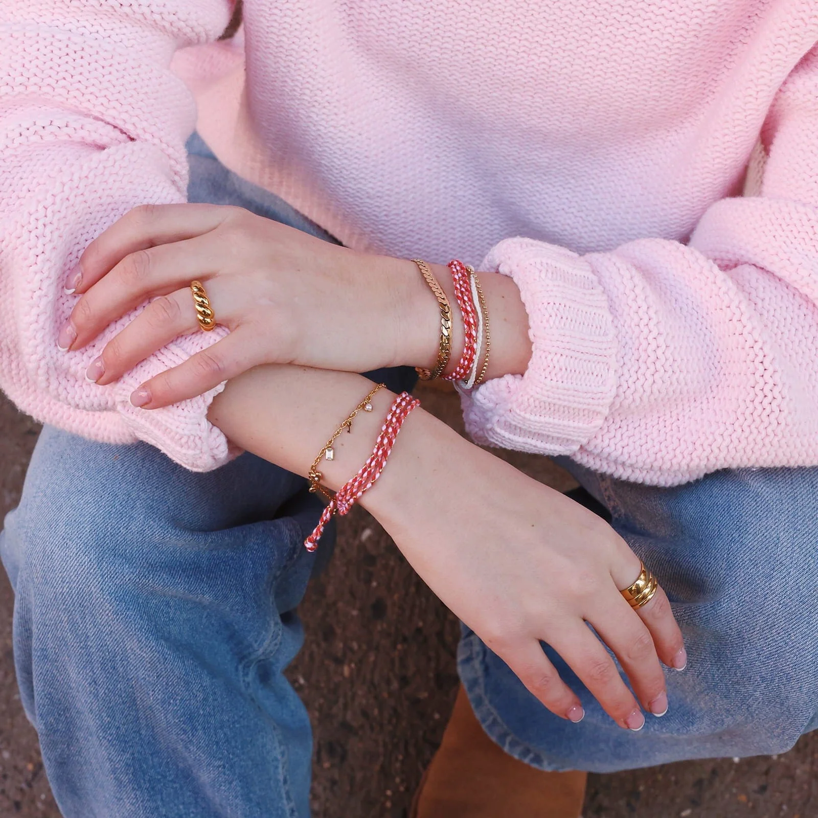 Love Charms Chain Bracelet - Image 5