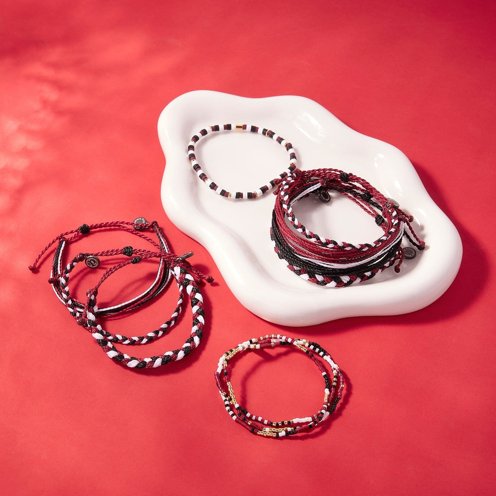 Maroon, Black & White Collection - Image 6