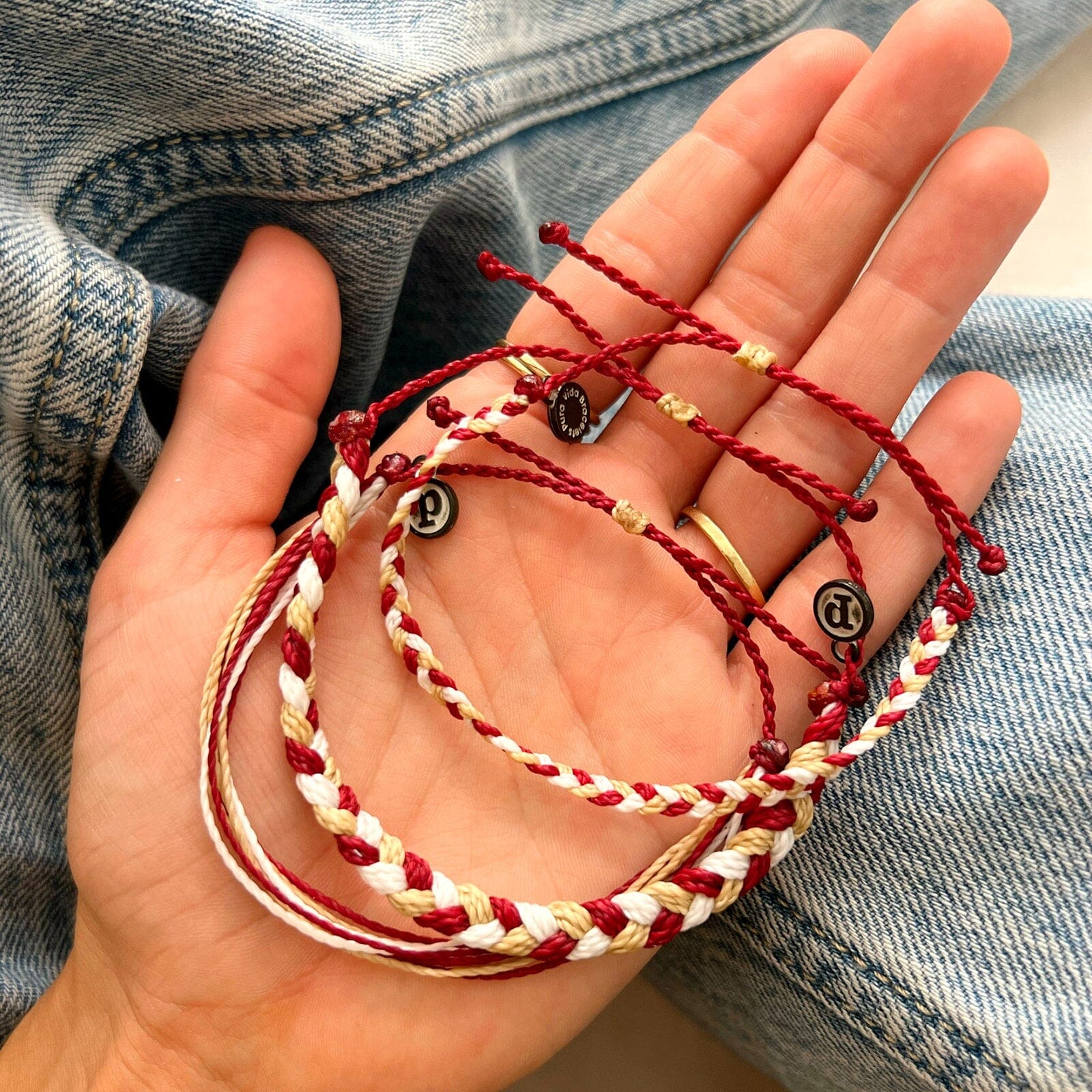 Maroon, Tan & White Collection - Image 8