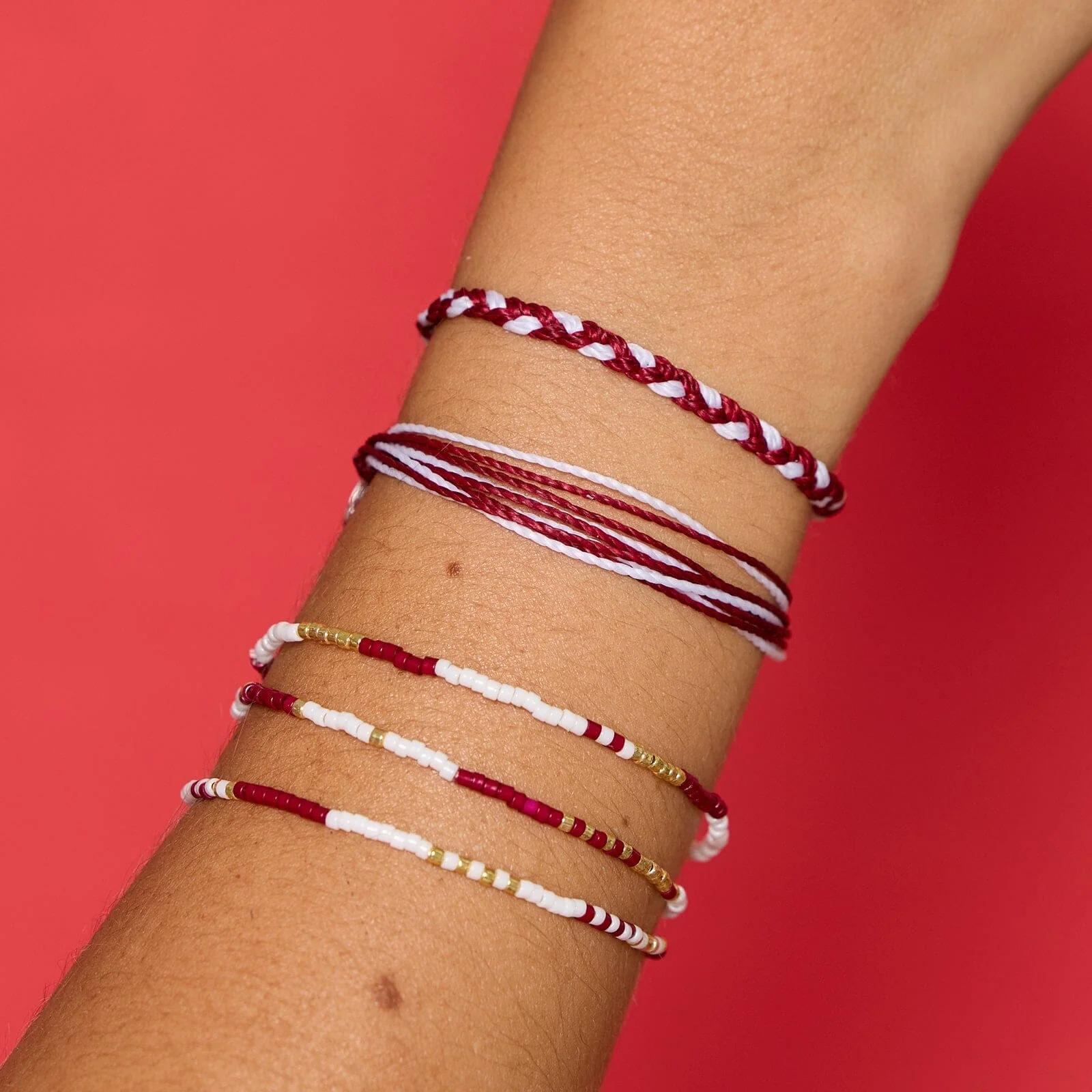Maroon & White Collection - Image 9