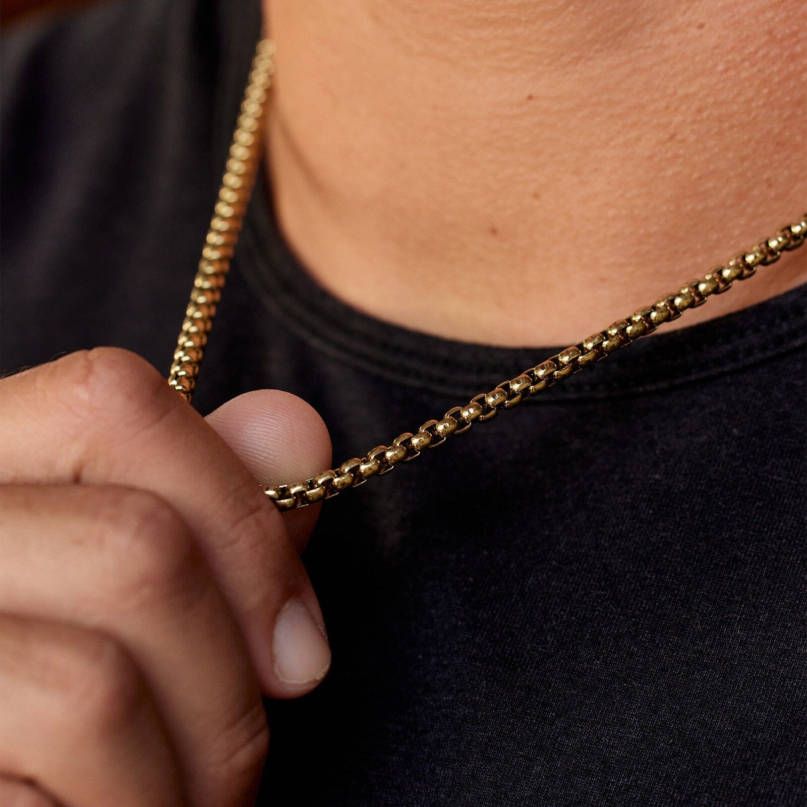 Men's Rolo Chain Necklace - Image 18