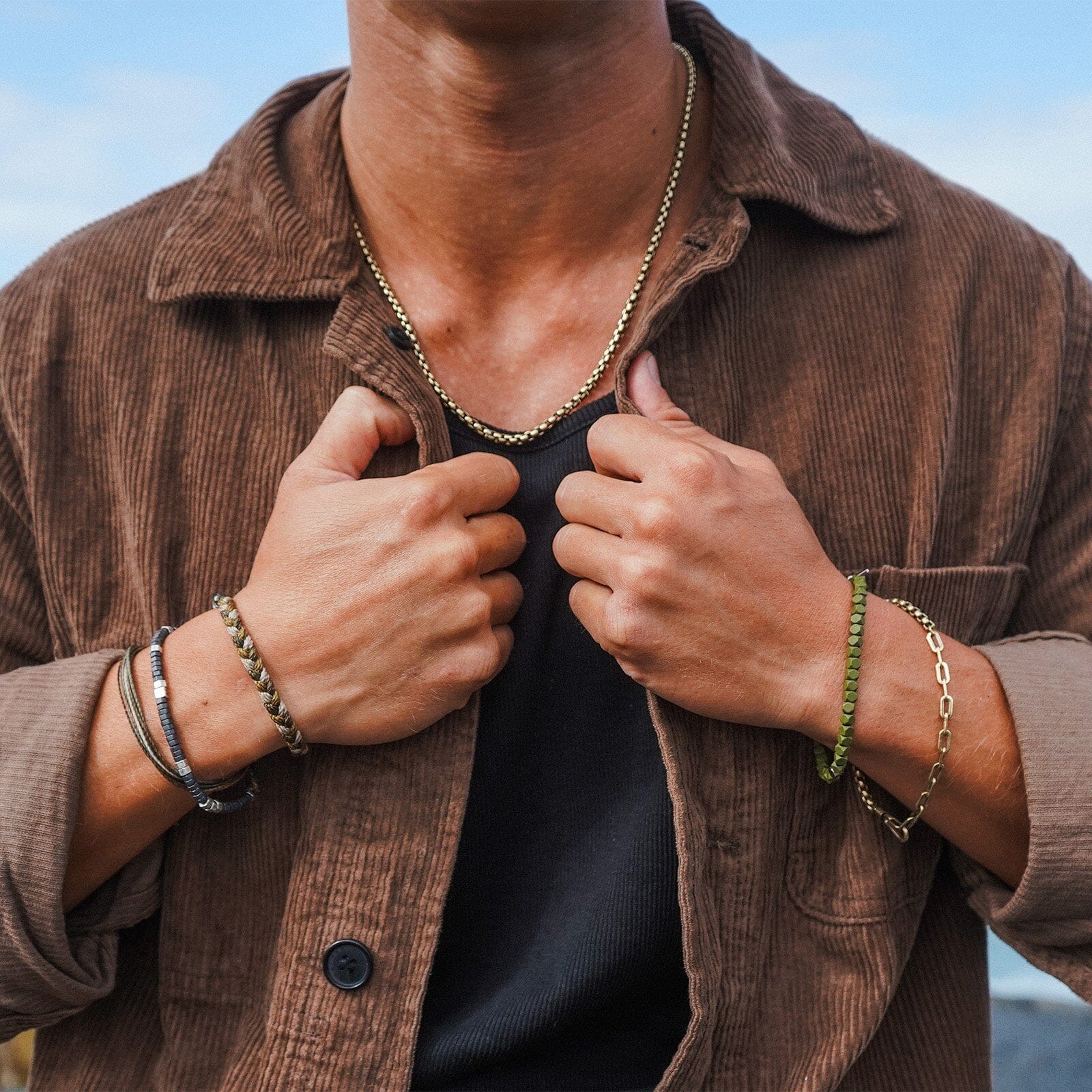 Men's Rolo Chain Necklace - Image 19