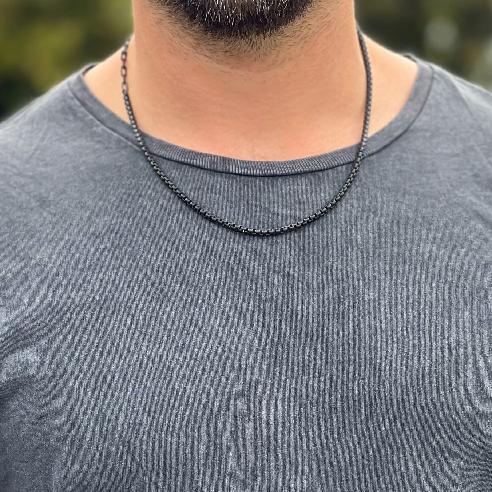 Men's Rolo Chain Necklace - Image 6
