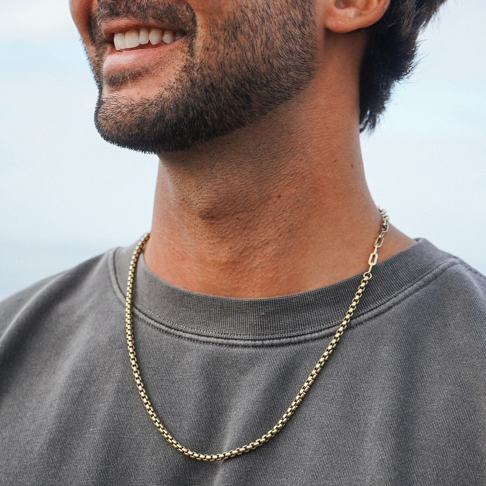 Men's Rolo Chain Necklace - Image 7