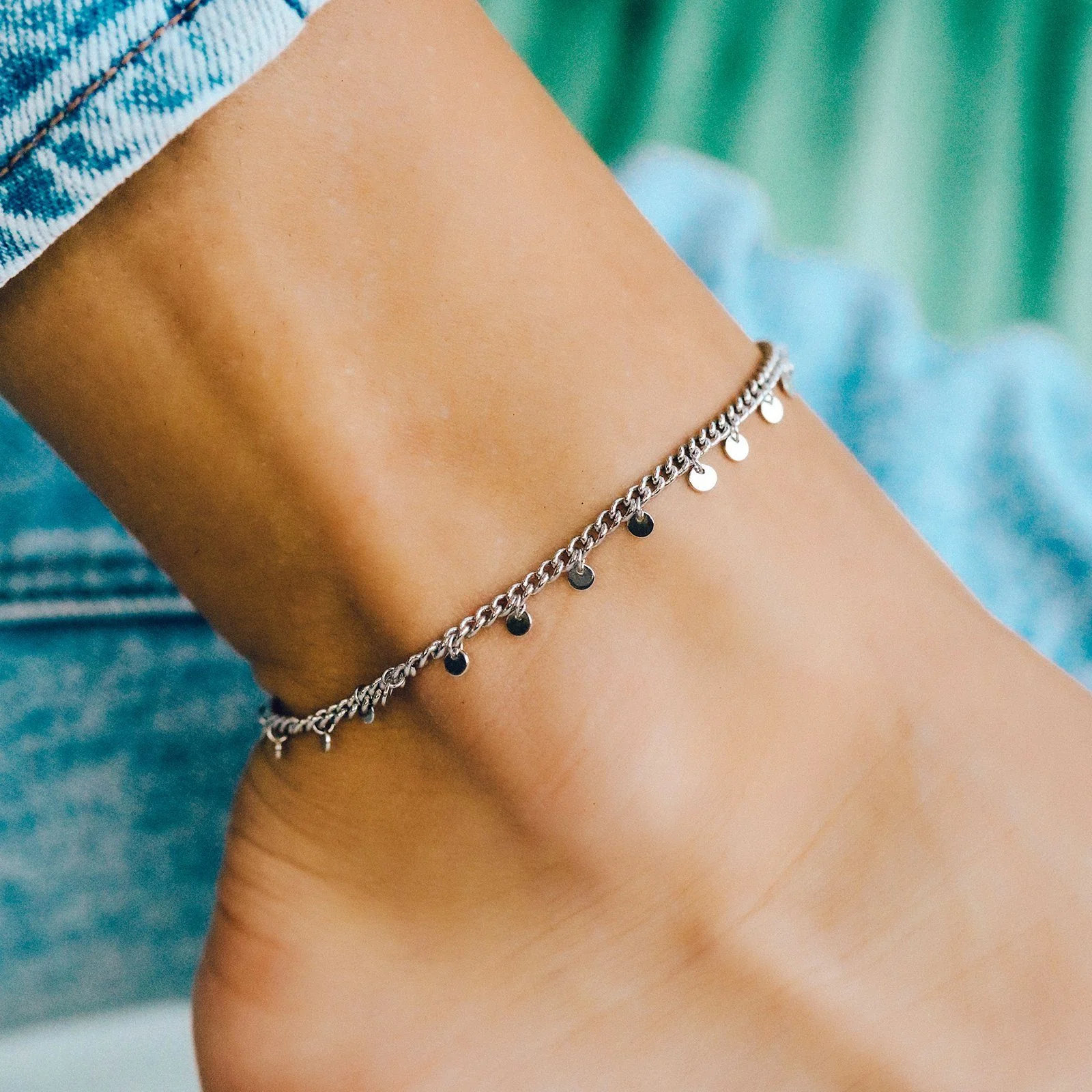 Mini Coin Anklet - Image 2